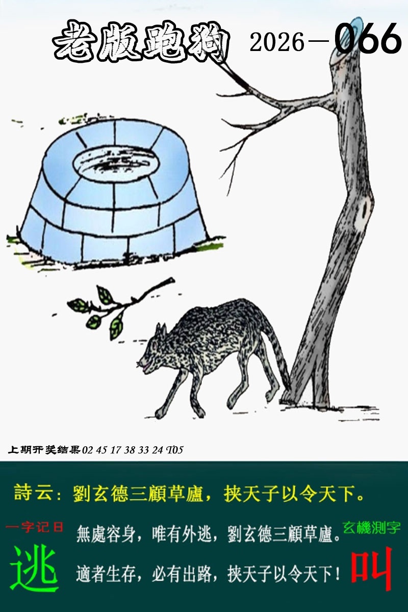 066期老版跑狗图[图]