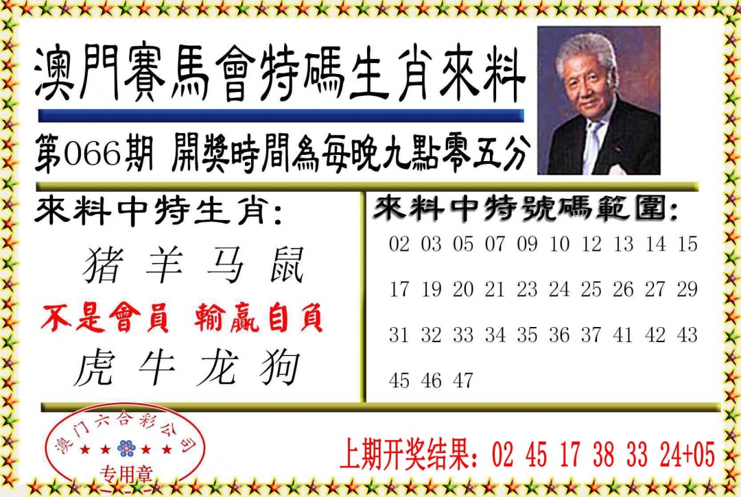 066期特码生肖来料[图]