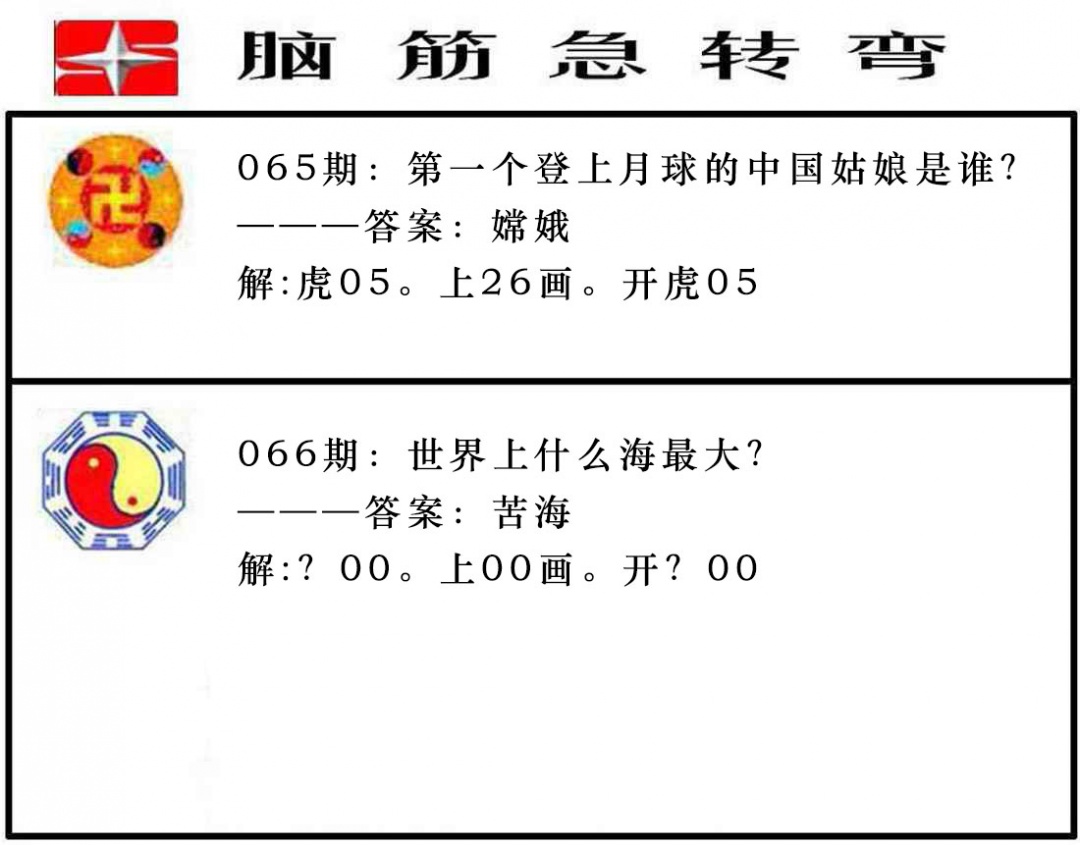 066期脑筋急转弯[图]