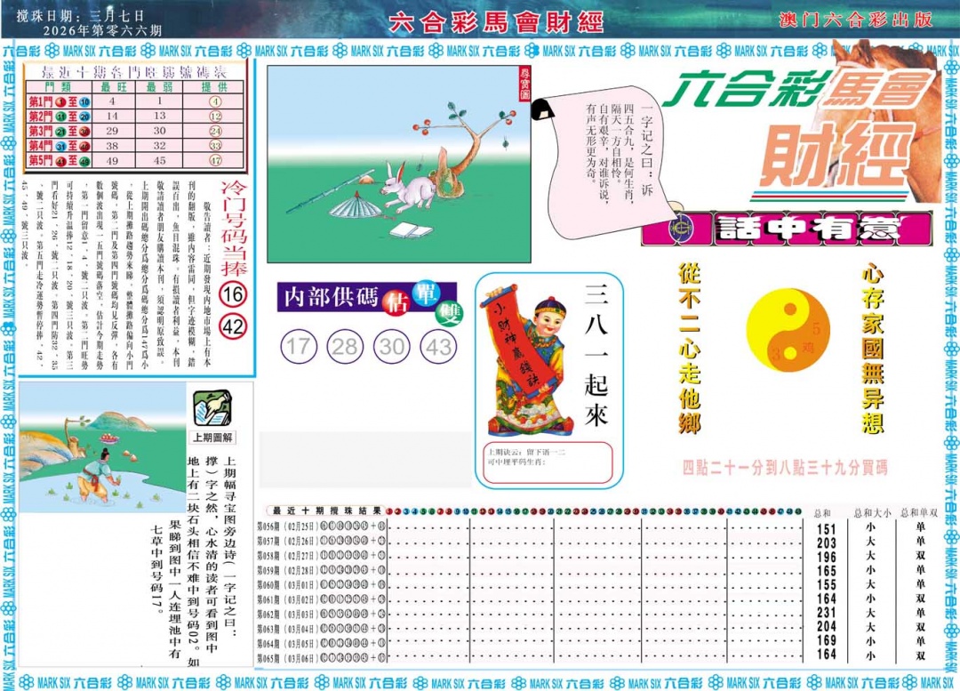 066期马会财经A[图]