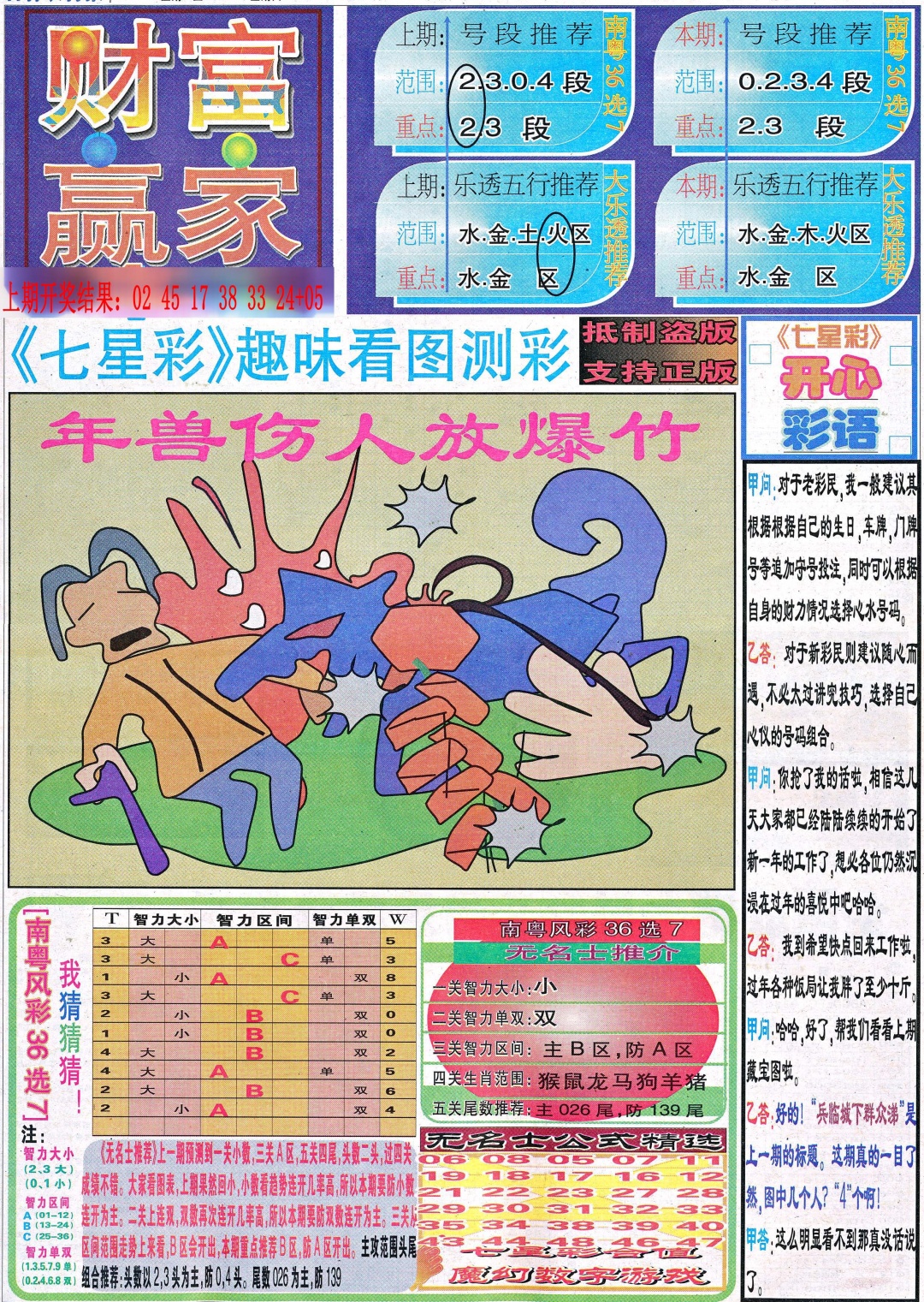 066期七星彩图(高清)[图]