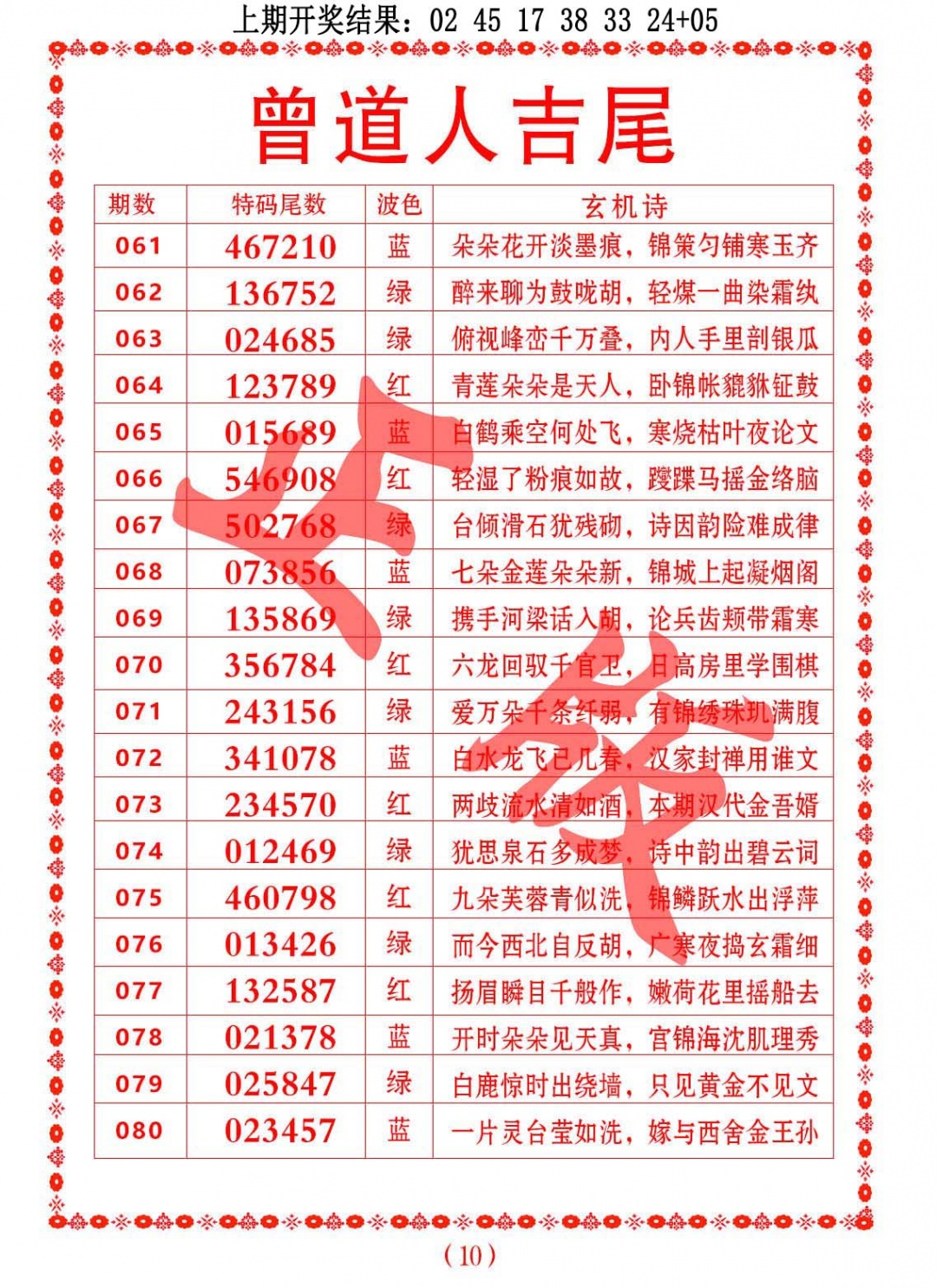 066期曾道人吉尾[图]