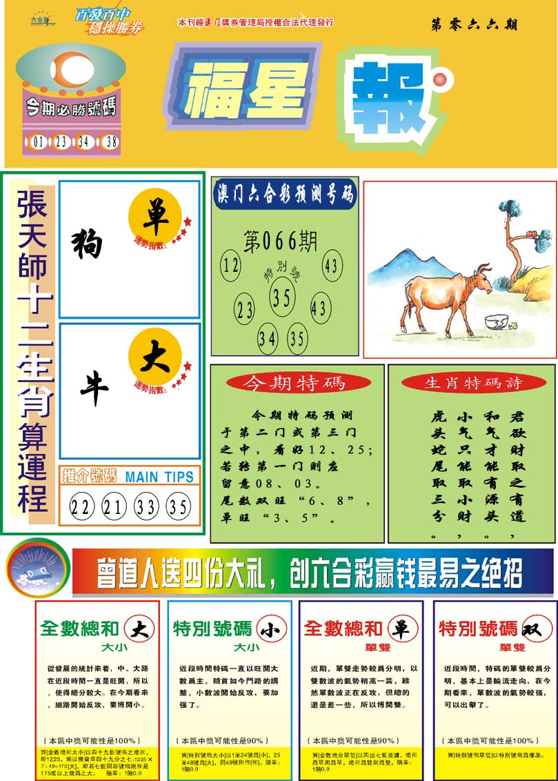 066期福星报[图]