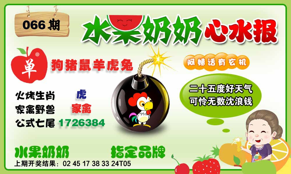 066期水果心水报[图]