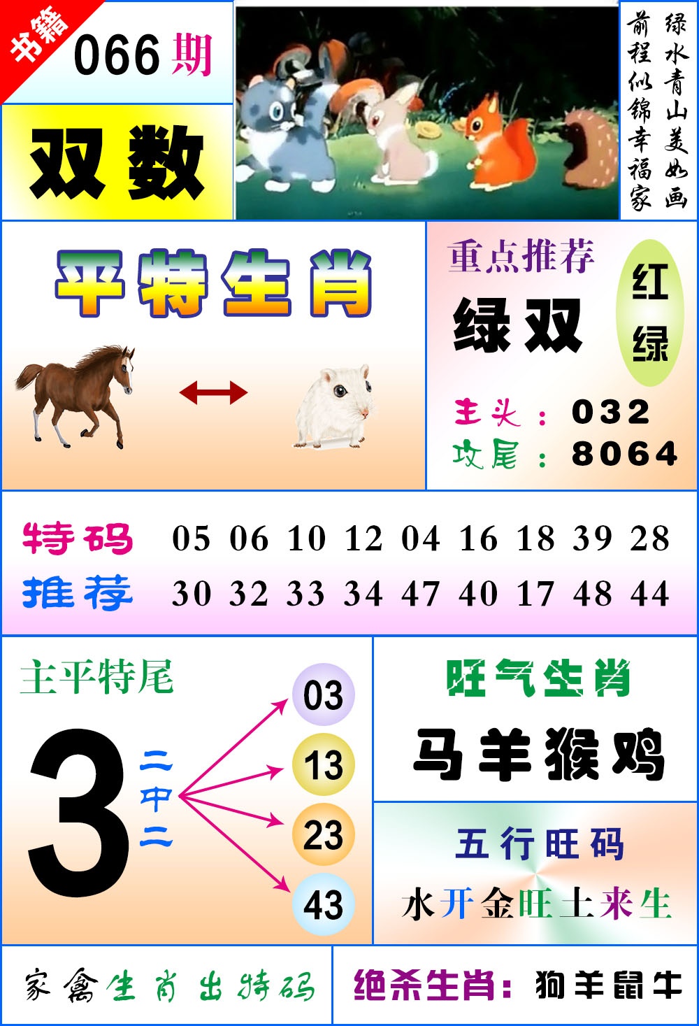 066期澳门风水平特[图]
