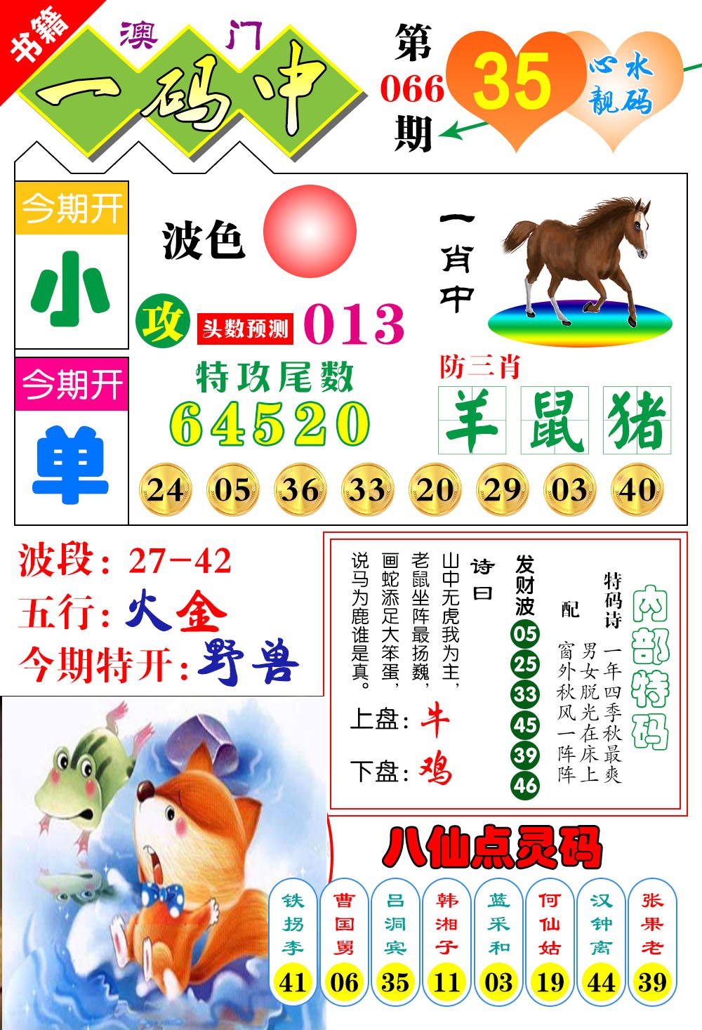 066期澳门发财波[图]