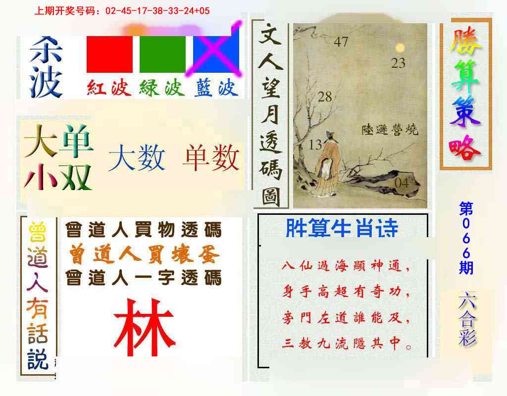 066期胜算策略[图]