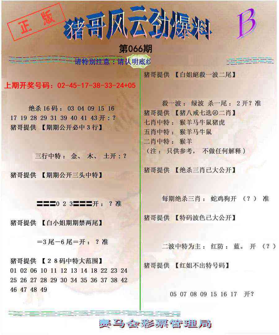 066期猪哥风云劲爆料B[图]