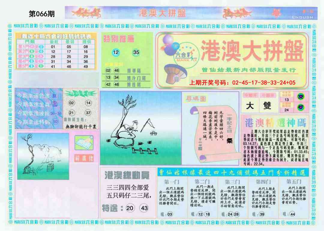 066期港澳大拼盘A[图]