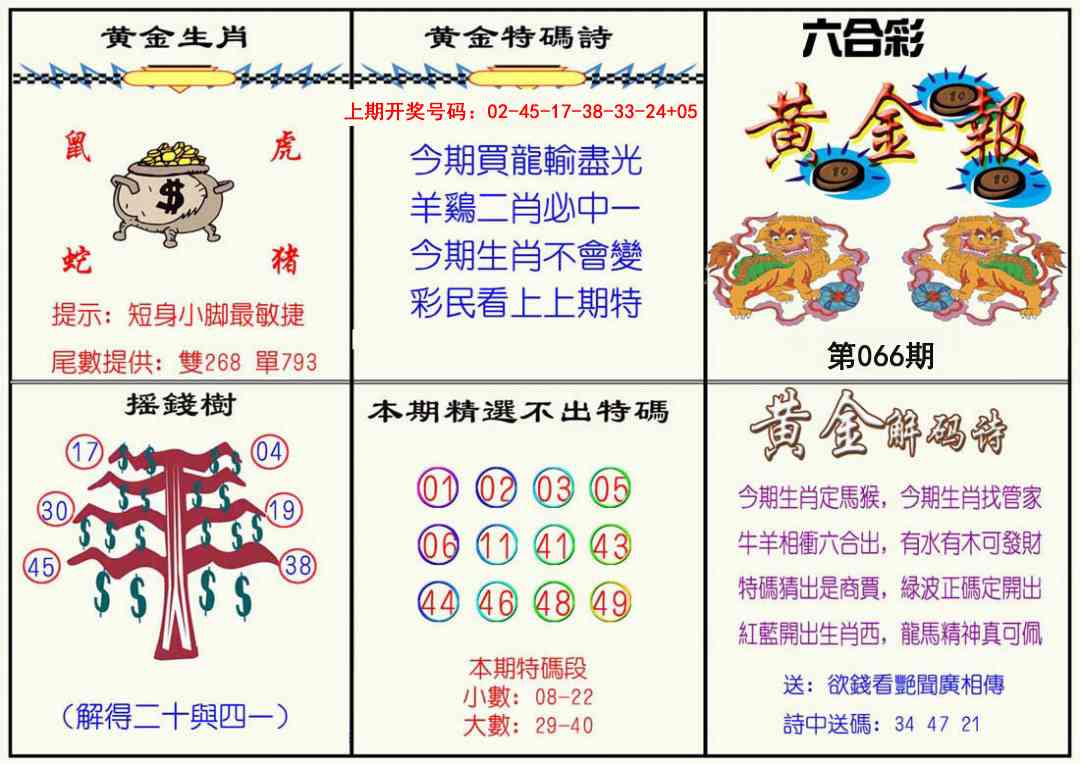 066期黄金报[图]