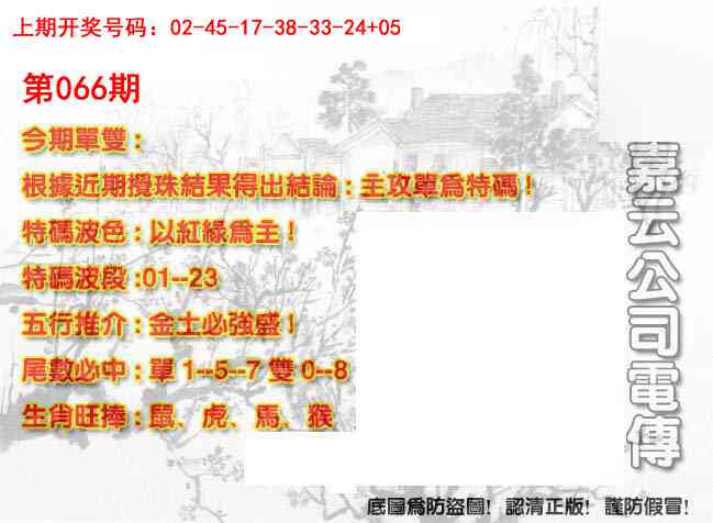 066期嘉云公司电传[图]