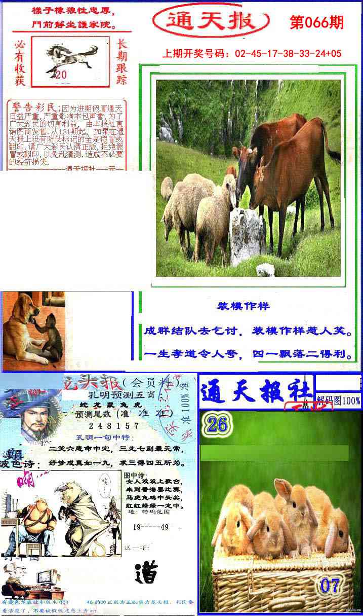 066期实力通天报[图]