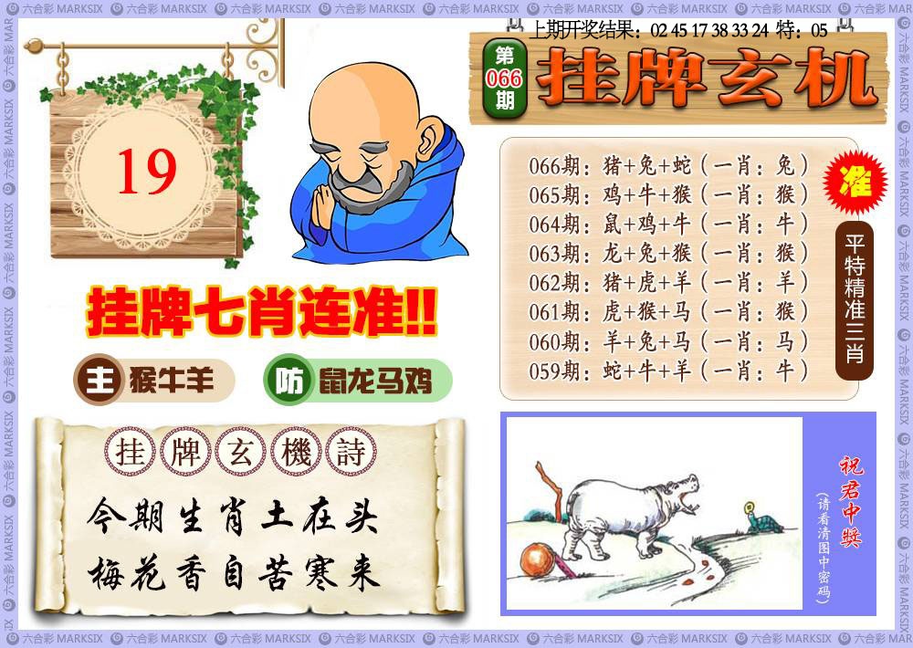 066期挂牌玄机[图]
