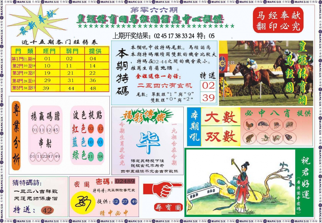 066期体育网马经图[图]