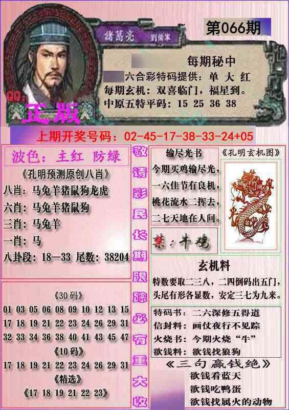 066期一代孔明报[图]