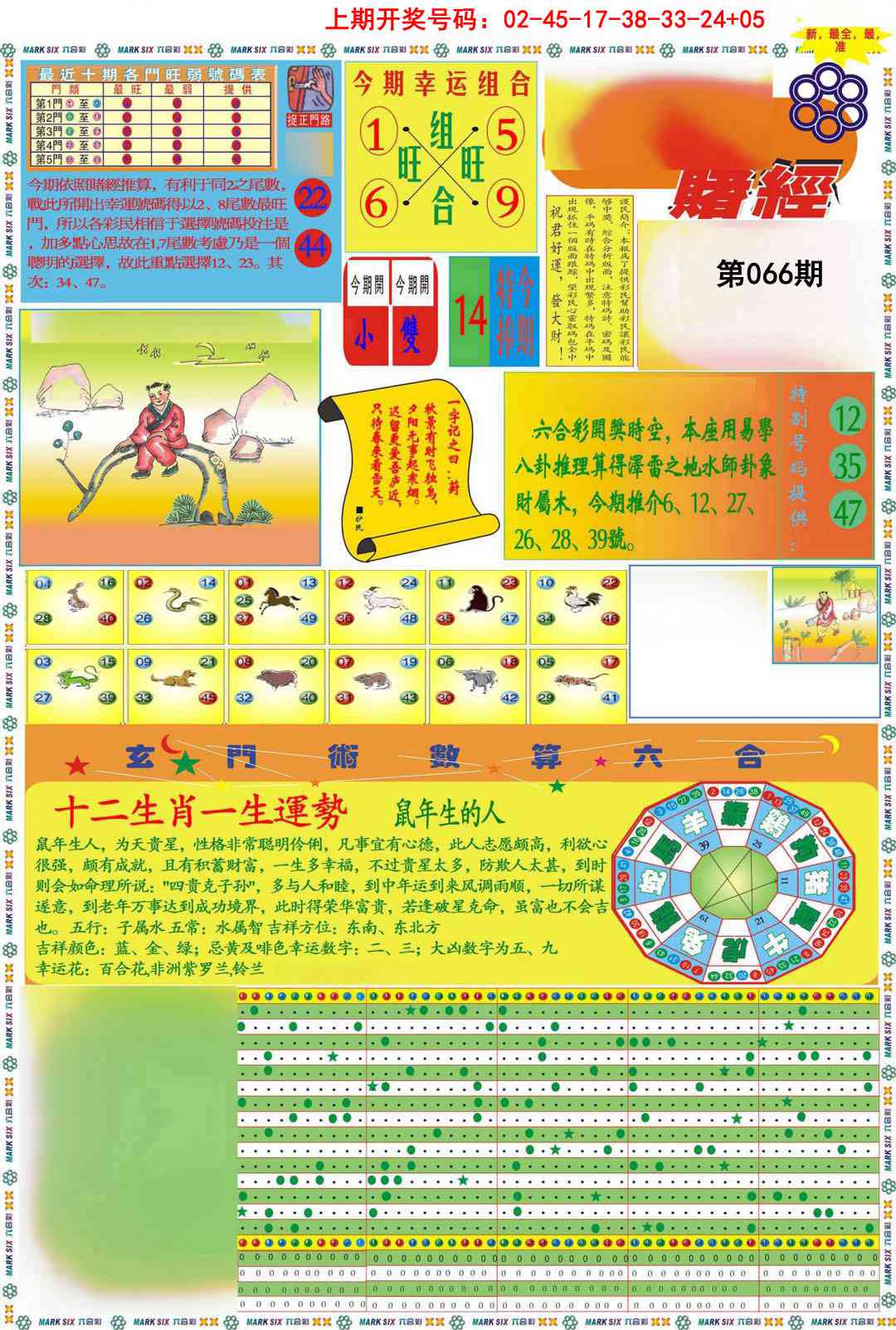 066期九龍赌经A(推荐)[图]