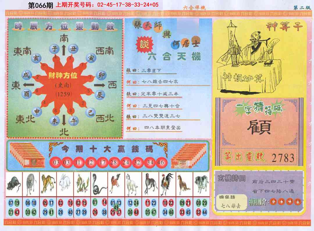 066期六合禅机B[图]