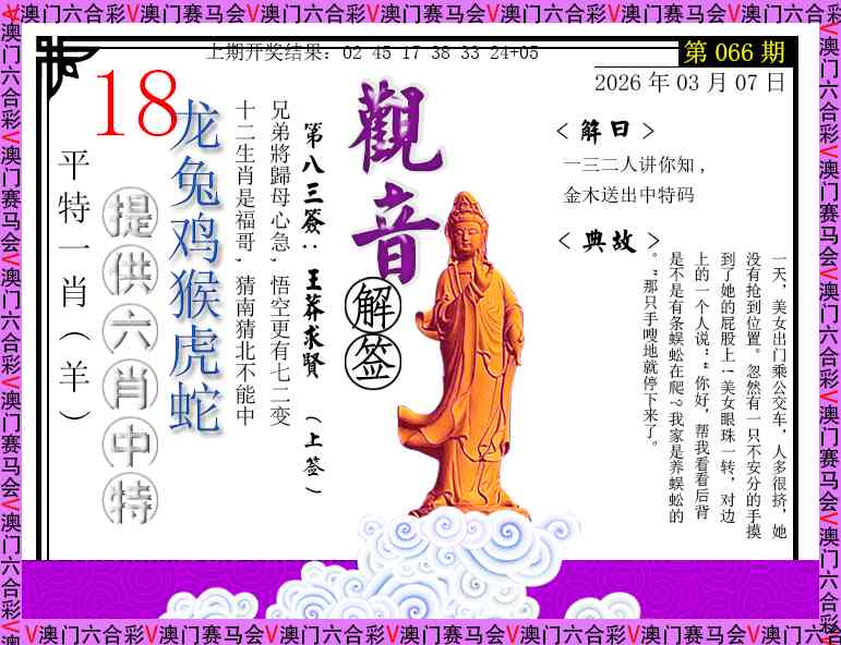 066期观音解签[图]