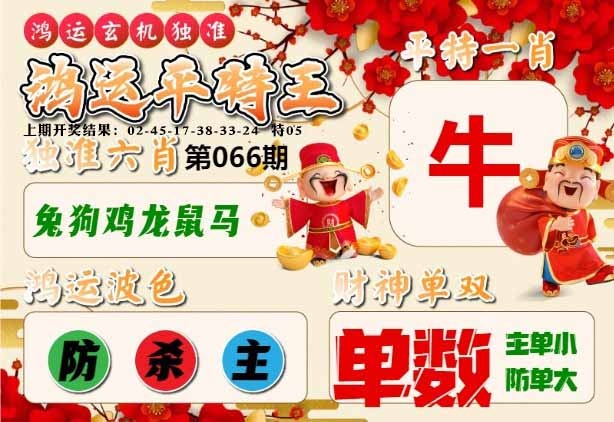 066期鸿运平特王[图]
